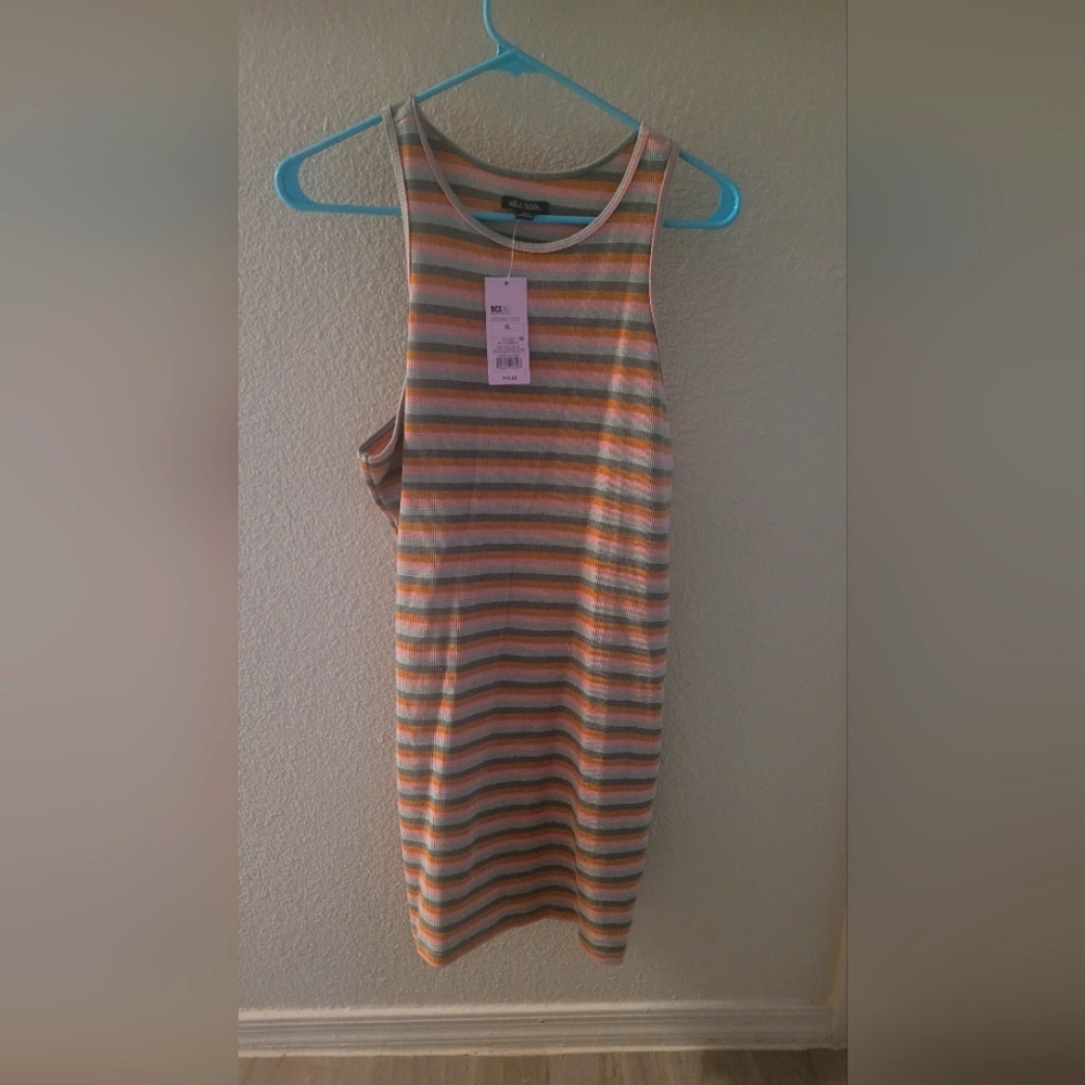 NWT Striped Mini Dress